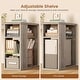 preview thumbnail 72 of 156, Farmhouse Executive L Shaped Desk Home Office Desk with Drawers and Storage Cabinet & Power Outlet