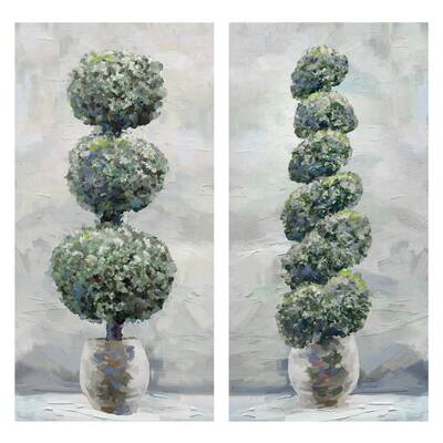 Topiary I, II by Studio Arts Canvas Art Prints