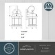 preview thumbnail 8 of 8, Vaxcel Lighting T0738 Wellington 11" Tall Outdoor Wall Sconce with
