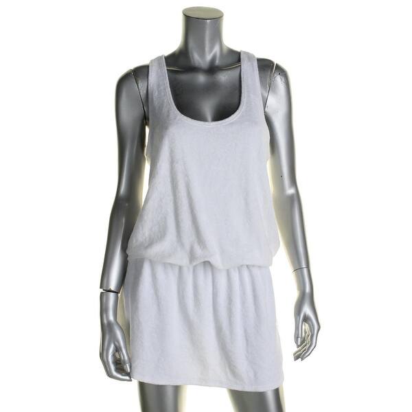 Shop Splendid Womens Hamptons Terry Cloth Sleeveless Dress Swim