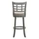 preview thumbnail 17 of 46, Verona Swivel 29-inch High Back Barstool by iNSPIRE Q Classic