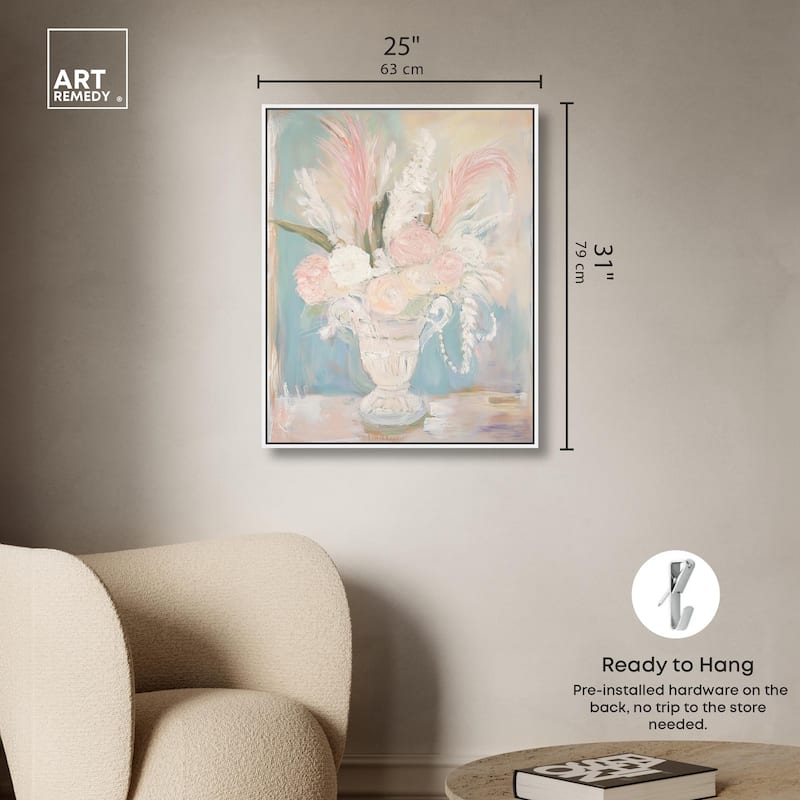Still Life in Soft Hues I Canvas by Art Remedy