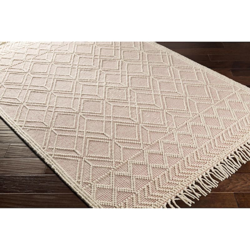 Livabliss Casa DeCampo Farmhouse Diamond Area Rug
