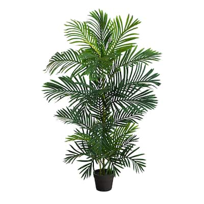 4' Areca Artificial Palm Tree UV Resistant (Indoor/Outdoor) - 6"