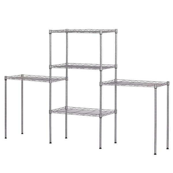 5 Tier Height Adjustable Storage Shelves Metal Wire Shelving. Opens flyout.