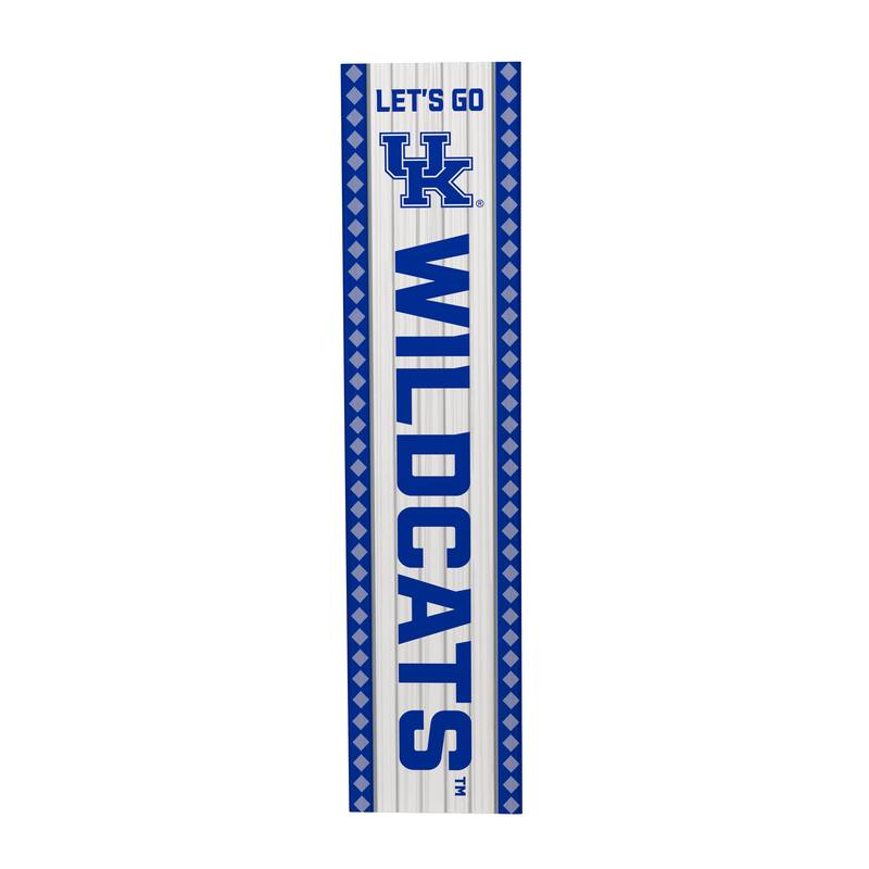 47" Double Sided Seasonal Porch Leaner, University of Kentucky - 47" x 11.25"