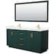 Option Green / Giotto Quartz Top / Brushed Gold Hardware