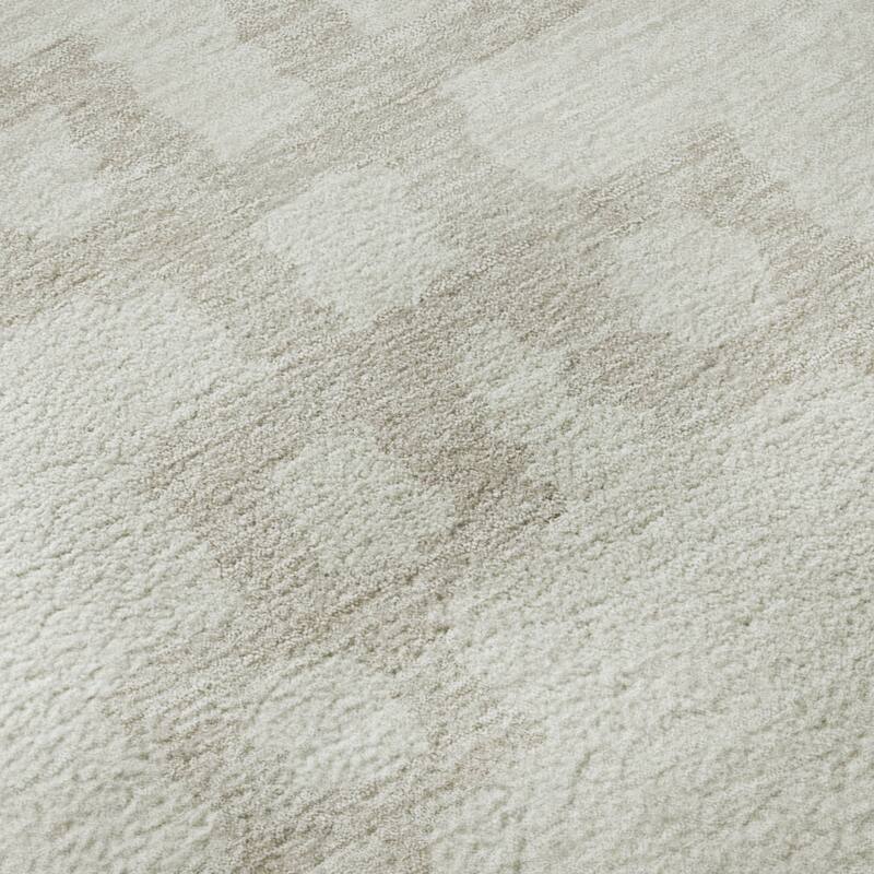 Premium Washable Super Soft Geo Trellis Mayfield Rug
