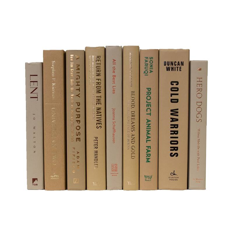 Books Tan Decorative Accessories: Driftwood ColorPak