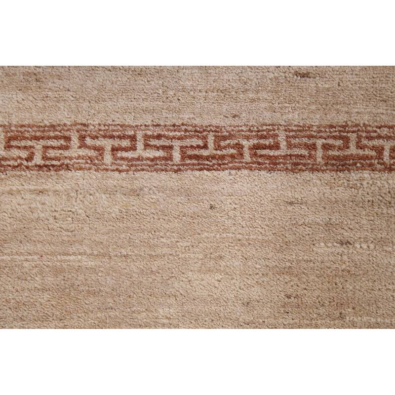 Gabbeh Kashkoli Oriental Wool Runner Rug Hand-knotted Staircase Carpet - 2'4" x 10'6"