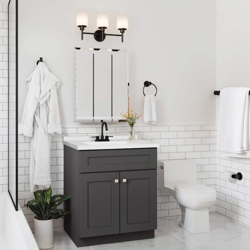 Design House 233114 Brookings 31" Free Standing Single Basin Vanity