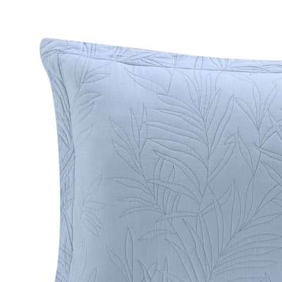 Tommy Bahama Solid Costa Sera Stitch Cotton Quilt or Coordinating Shams