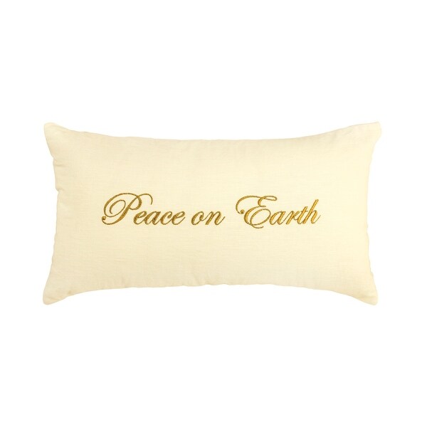 peace throw pillow