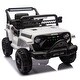 preview thumbnail 62 of 98, 12V Ride-On Truck for Kids with Remote Control, Four-Wheel Suspension, Educational Content, and LED Lights 鈥