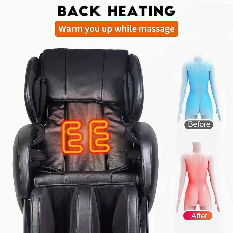 Pontious Modern Zero Gravity Massage Chair with Kneading Technique