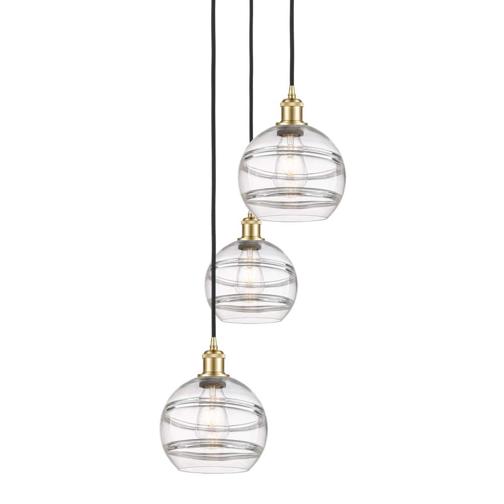 Innovations Lighting 113B-3P-30-15 Rochester Pendant Rochester 3 Light