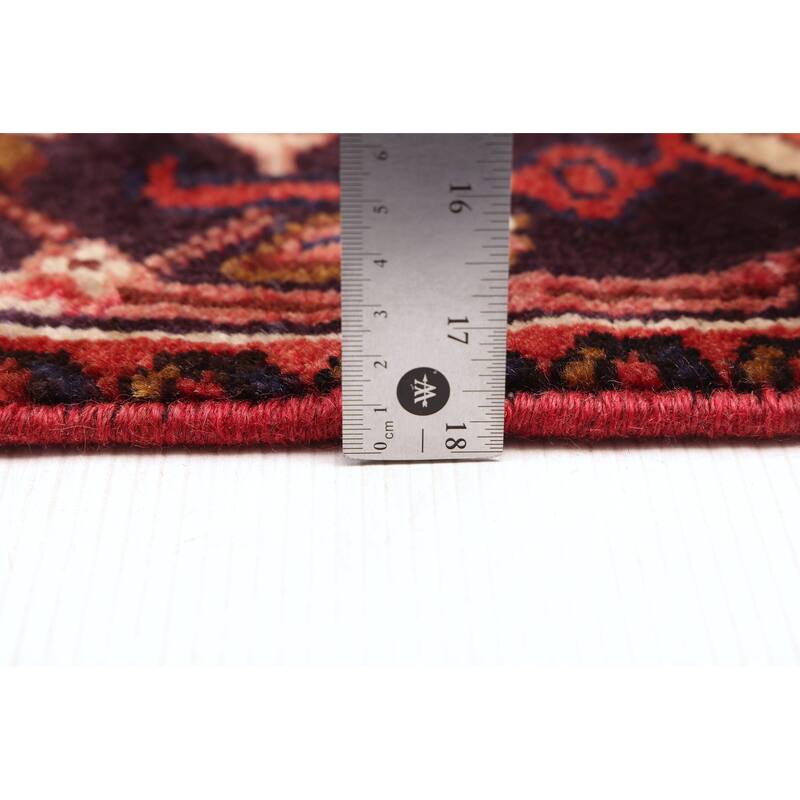 ECARPETGALLERY Hand-knotted Sarabi Light Red Wool Rug - 6'11 x 10'6