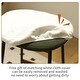 preview thumbnail 8 of 15, Modern Set of 2 Bar Stools with Backless Soft Cushion Metal Legs, Suitable for Living Room, Bedroom, and Dining Room