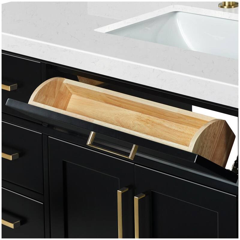 Ariel T060SCQRVO Hepburn 60" Free Standing Single Basin Vanity Set