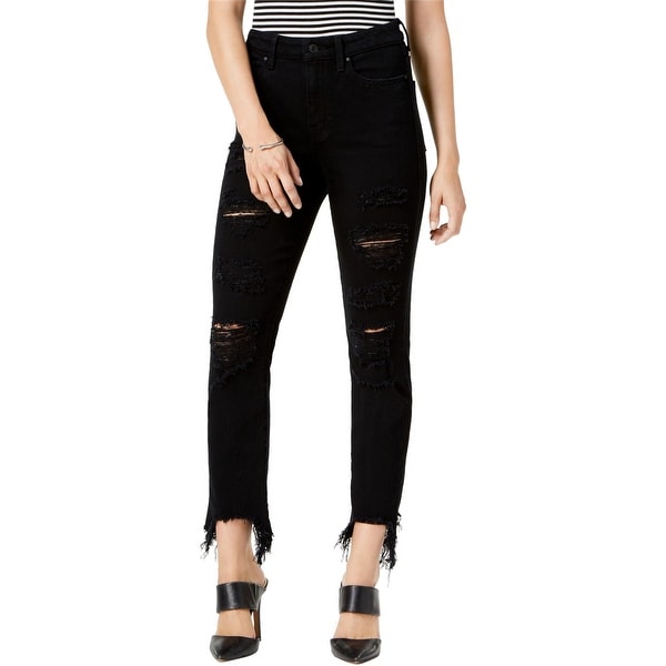 guess ripped jeans womens