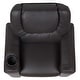 preview thumbnail 87 of 189, Contemporary Kids Recliner with Cup Holder and Headrest - 24"W x 21.5" - 36.5"D x 27"H