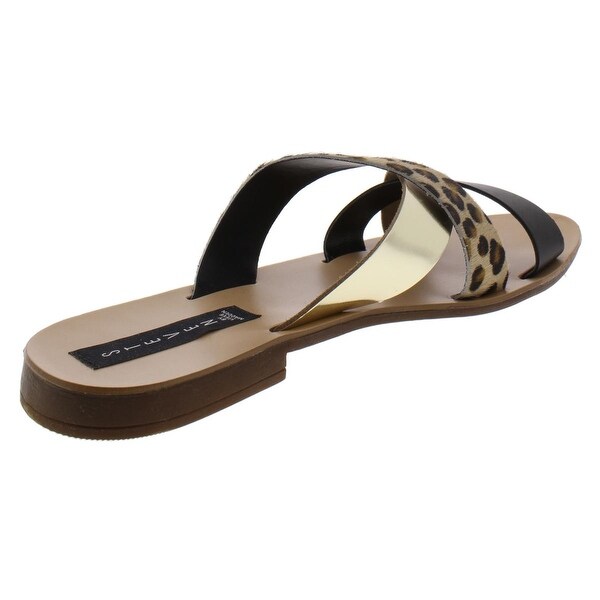 Steve madden corey leopard sandals hotsell