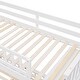 preview thumbnail 40 of 38, Roomfitters Twin Over Full Bunk Bed with Six Drawers, Flexible Shelves, and Rolling Bottom Bed, Space-Saving Wooden Frame