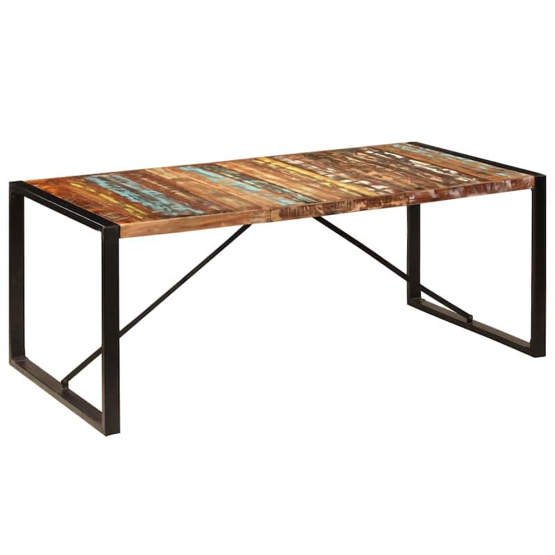 vidaXL Dining Table Kitchen Dining Room Table Furniture for Breakfast Dinner