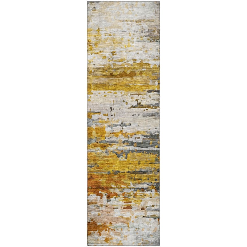 Premium Washable Super Soft Abstract Ombre Mayfield Rug