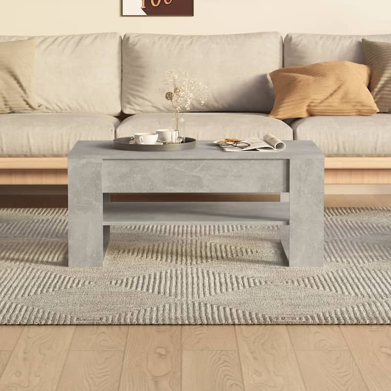 vidaXL Coffee Table multicolor 40.2"x21.7"x17.7" Engineered Wood