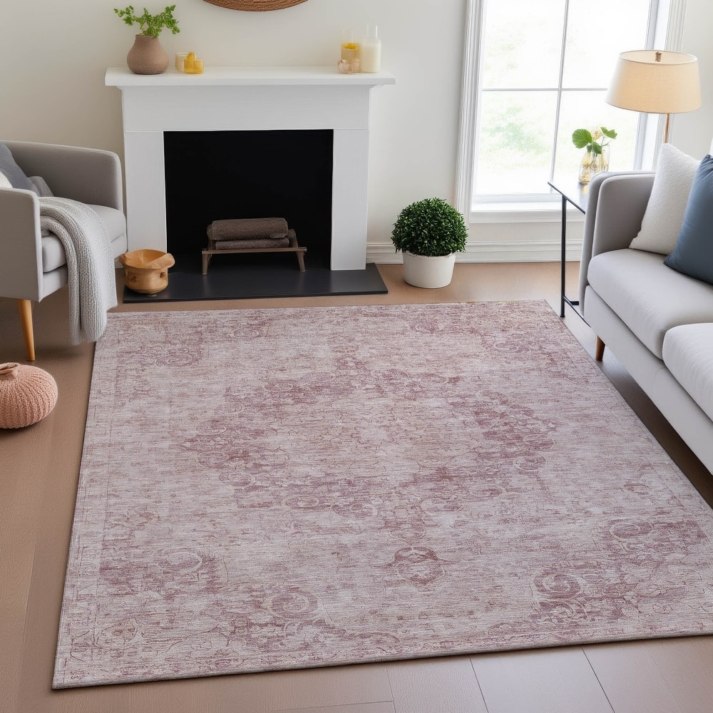 Premium Washable Super Soft Vintage Traditional Mayfield Rug