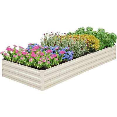 8x4x1ft Raised Garden Bed