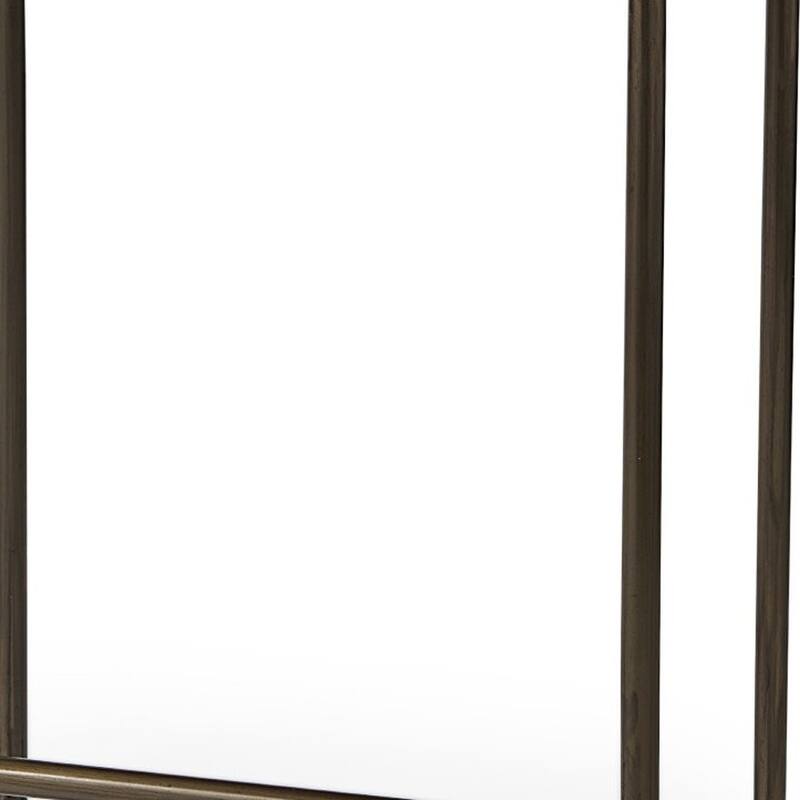 Modern Space-Saving Bar Chair Backless Design with Metal Legs and Footrest for Kitchen Dining