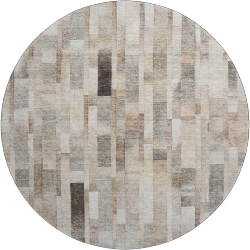 Premium Washable Super Soft Geo Stripe Mayfield Rug