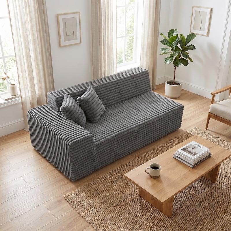 Modern Oversized plush Sofa Bed