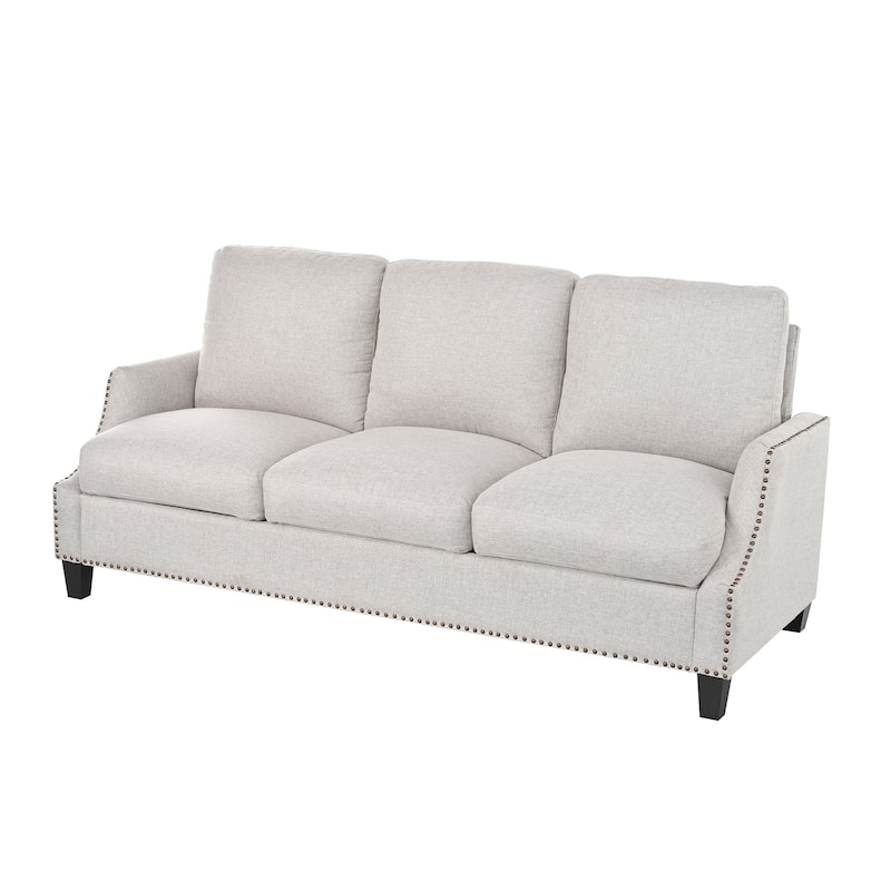 GDFStudio - Polyester 3-Piece Living Room Sofa Furniture Sets for Apartment