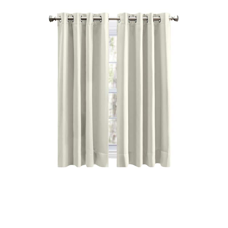 Ultimate Blackout 45-inch Short Length Grommet Curtain Panel