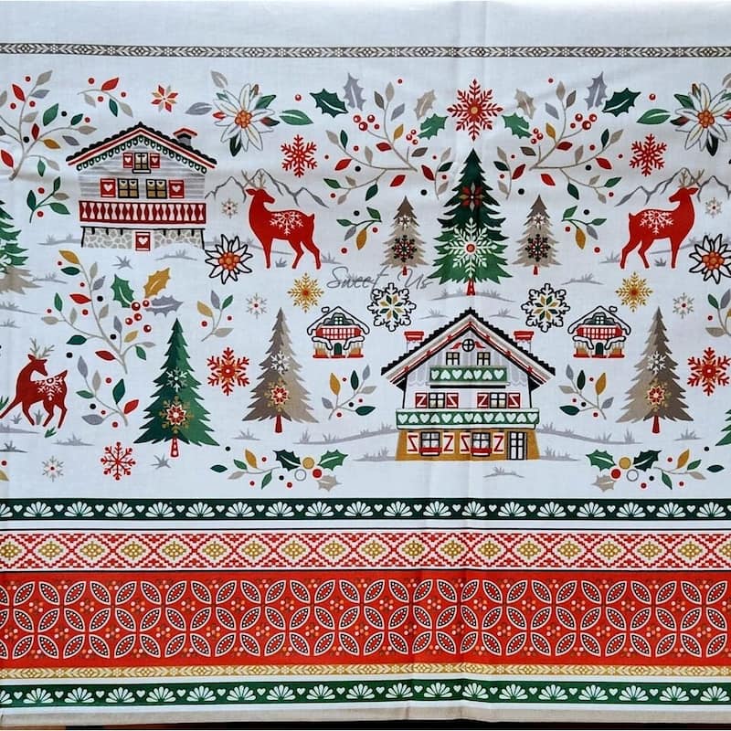 Wipeable French Acrylic Coated Spill Resistant Tablecloth - 60 X 98 in. - 60 X 98 in. - White