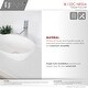 preview thumbnail 28 of 55, Stylish Nessa Single Handle Ht 12 1/2" Vessel Bathroom Faucet B-122