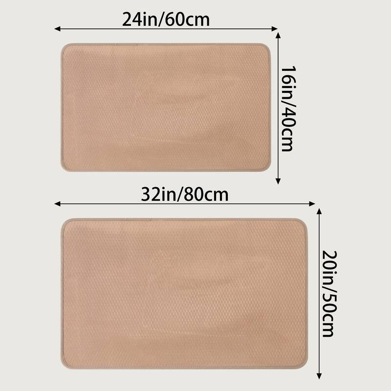 Bathroom Rugs Mat, Extra Soft and Absorbent Bath Rugs, Non-Slip Bath Floor Mats, Bath Carpet for Sink, Tub and Shower