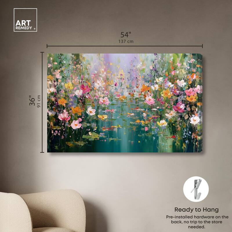 Picturesque Colors Canvas by Art Remedy, Gallery Wrapped