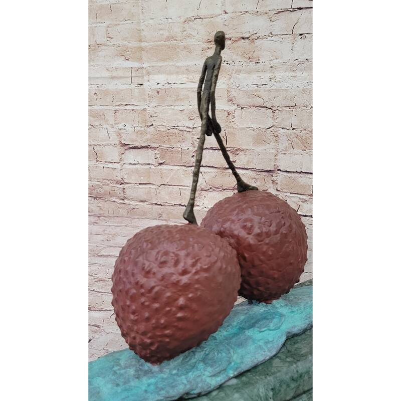 Lhomme Qui Marche I / Walking Man 3 - Tribute To Giacometti - Bronze Sculupture