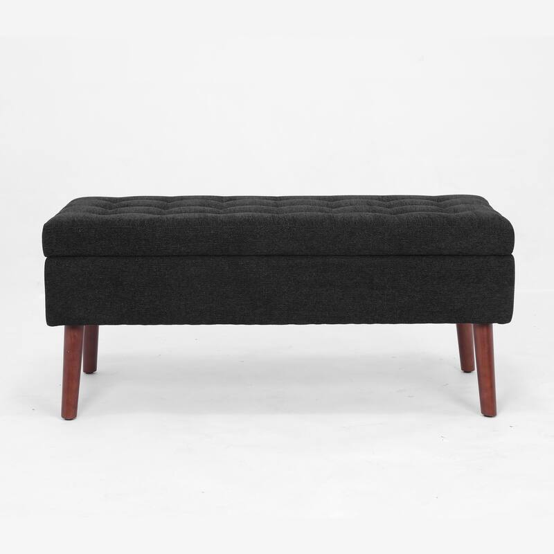 Storage Bench with Storage Bench for Bedroom End of Bed Bench Foot of Bed Bench Storage Ottoman Bench 43.3" W x 17.7"