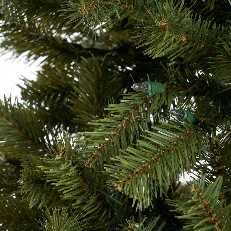 Noble 7' Christmas Tree with 1110 Branch Tips and Clear Lights