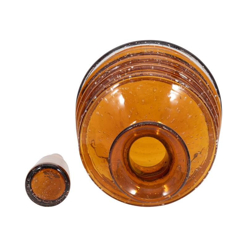 Sagebrook Home Elegant Glass Vases - Enhance Your Decor, Exquisite Craftsmanship, Perfect for Any Room