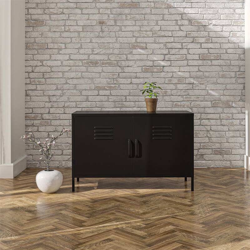 Systembuild Evolution Bonanza 2 Door Metal Locker Accent Cabinet