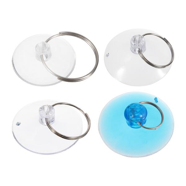120pcs Suction Cup with Rings Clear Suction Cup Strong Sucker for Glass ...