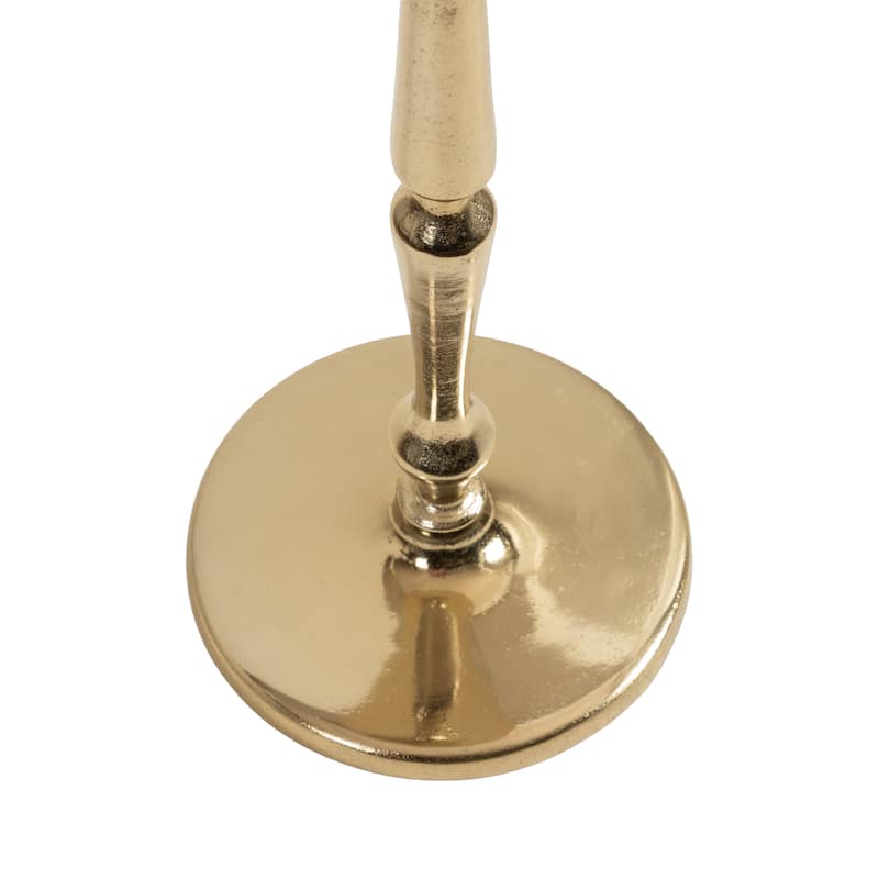 Kate and Laurel Carling Metal Pedestal Table and Plant Stand