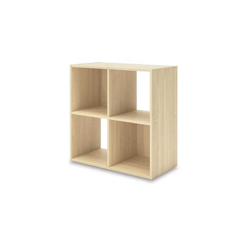 Signature Design by Ashley Piperton Brown 4 Cube Organizer - 24" W x 12" D x 24" H