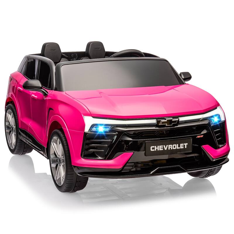 24V 2-Seater SUV Licensed Chevrolet Kids Ride On Car for Kids Best Gifts - Pink